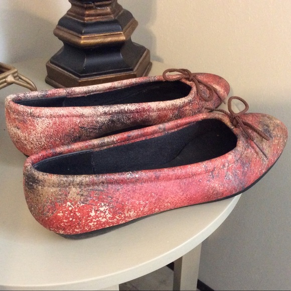 Leather ballet flats - Picture 3 of 5